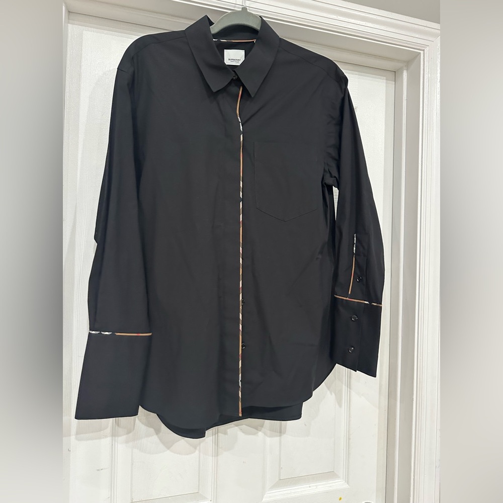 Burberry Long Sleeve Button Down Shirt